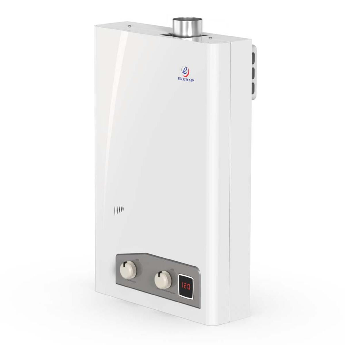  Eccotemp Indoor 4.0 GPM Natural Gas Tankless Water Heater - White