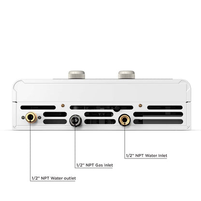  Eccotemp Indoor 4.0 GPM Natural Gas Tankless Water Heater - White