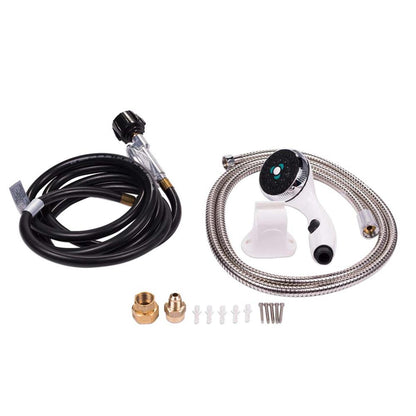  Eccotemp Luxe 1.5 GPM 37.5K BTU Portable Outdoor Tankless Water Heater - Pearl White