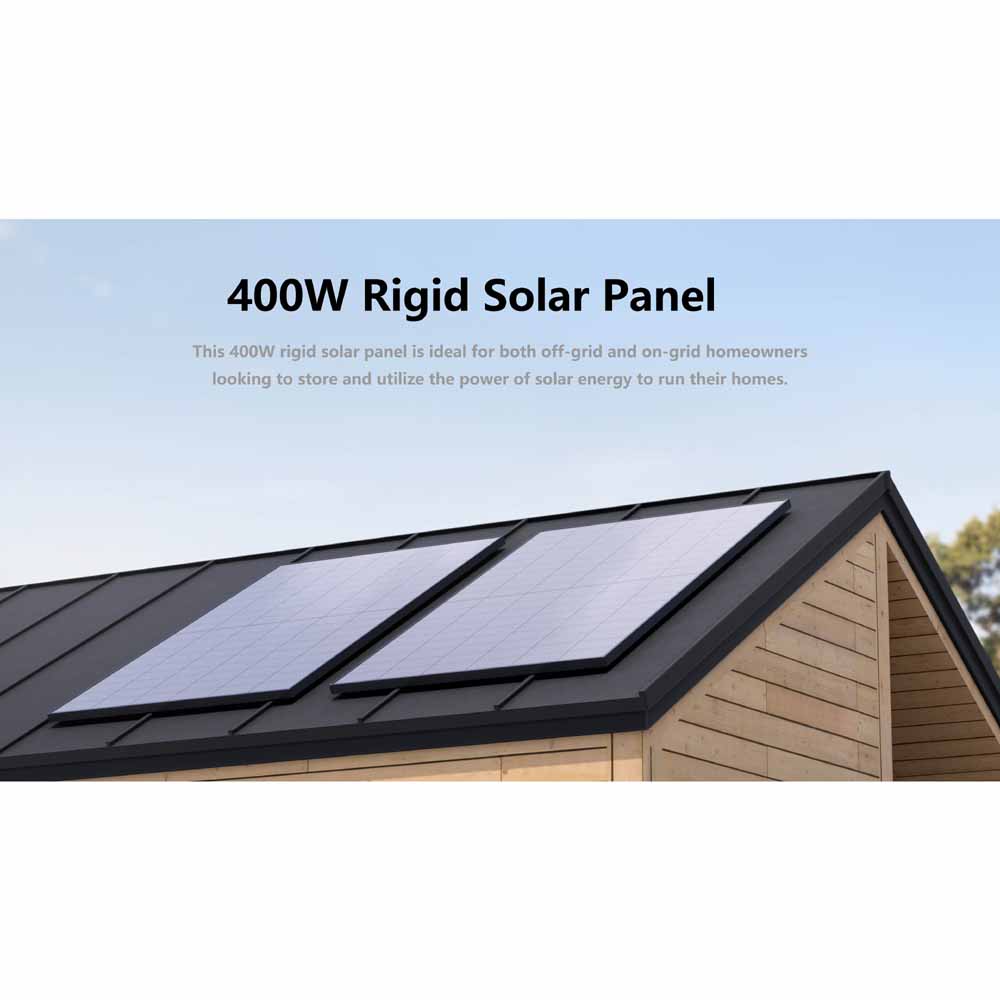 EcoFlow 400W Rigid Solar Panel