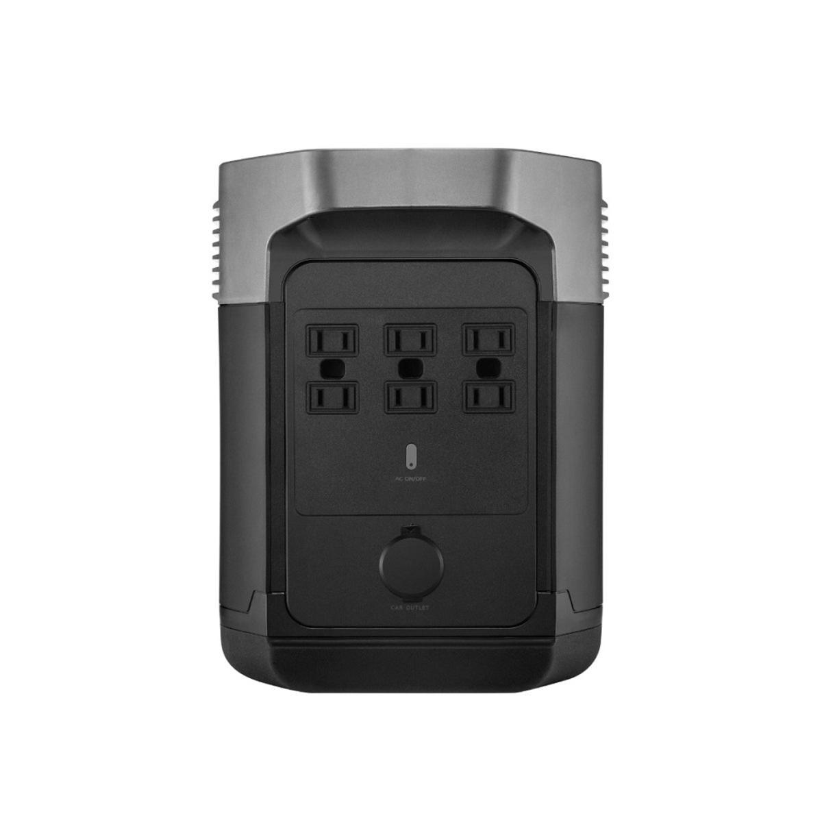  EcoFlow Delta 1000 Portable Power Station - Gray & Black