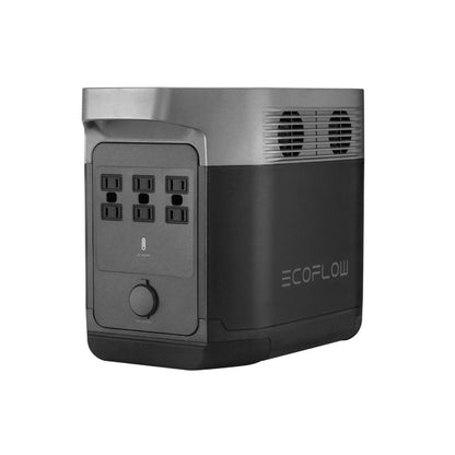  EcoFlow Delta 1300 Portable Power Station - Gray & Black
