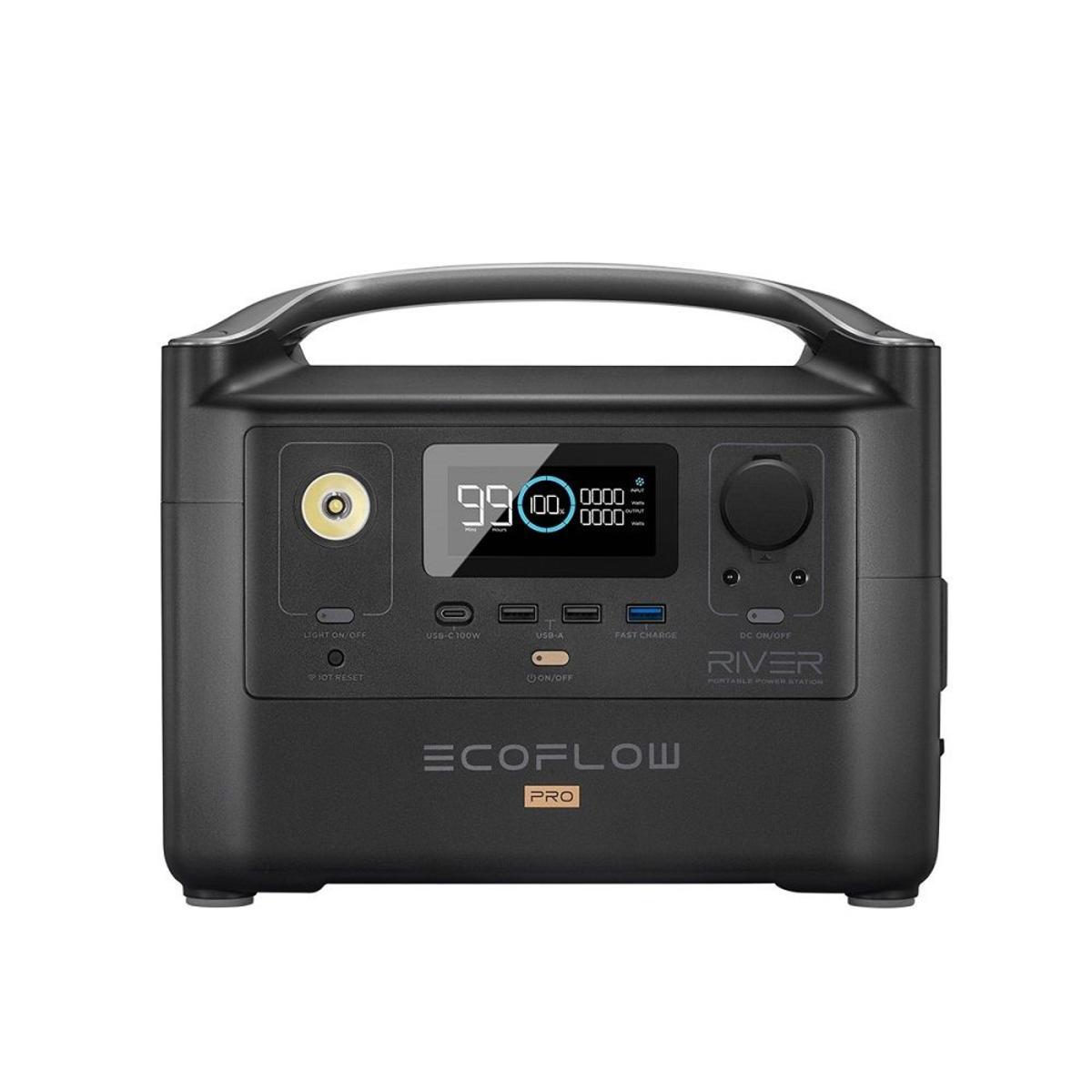  EcoFlow River Pro Portable Power Station - Black