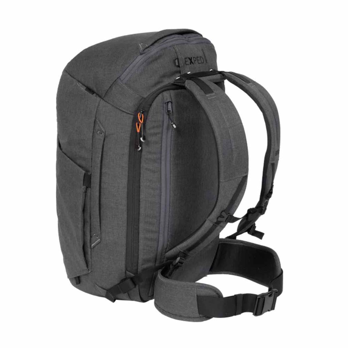 Exped Cruiser 45L Duffle Backpack - Black Melange