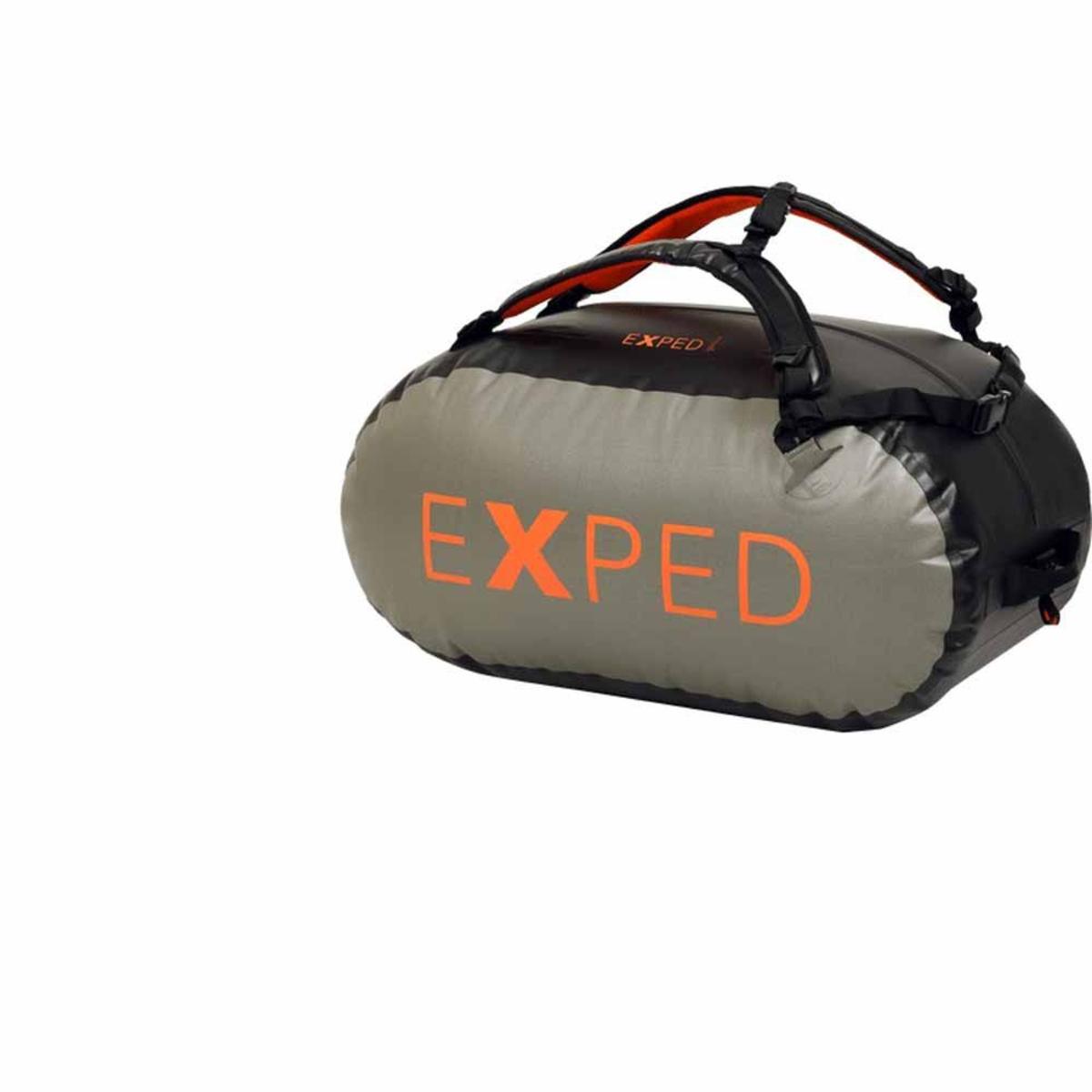  Exped Tempest 100L Duffle Backpack - Black/Olive Grey