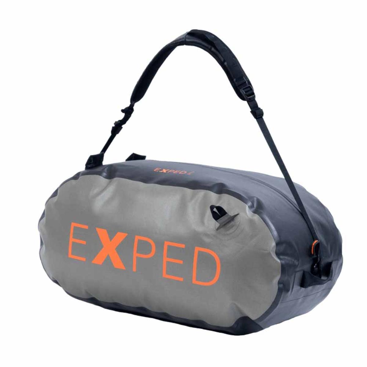  Exped Tempest 70L Duffle Backpack - Black/Olive Grey