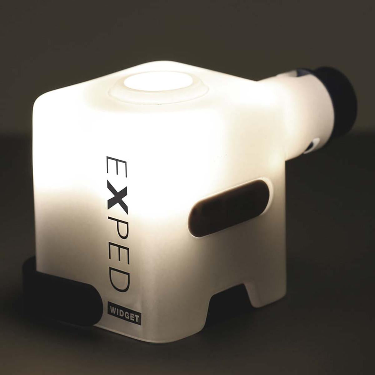  Exped Widget Electric Pump - White/Navy