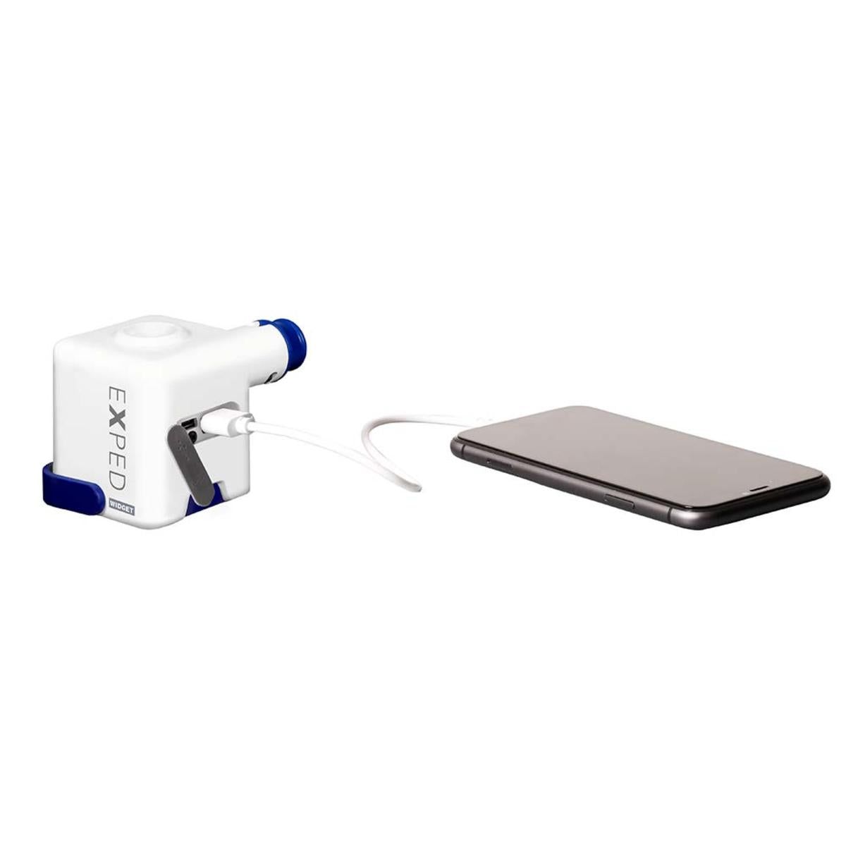  Exped Widget Electric Pump - White/Navy