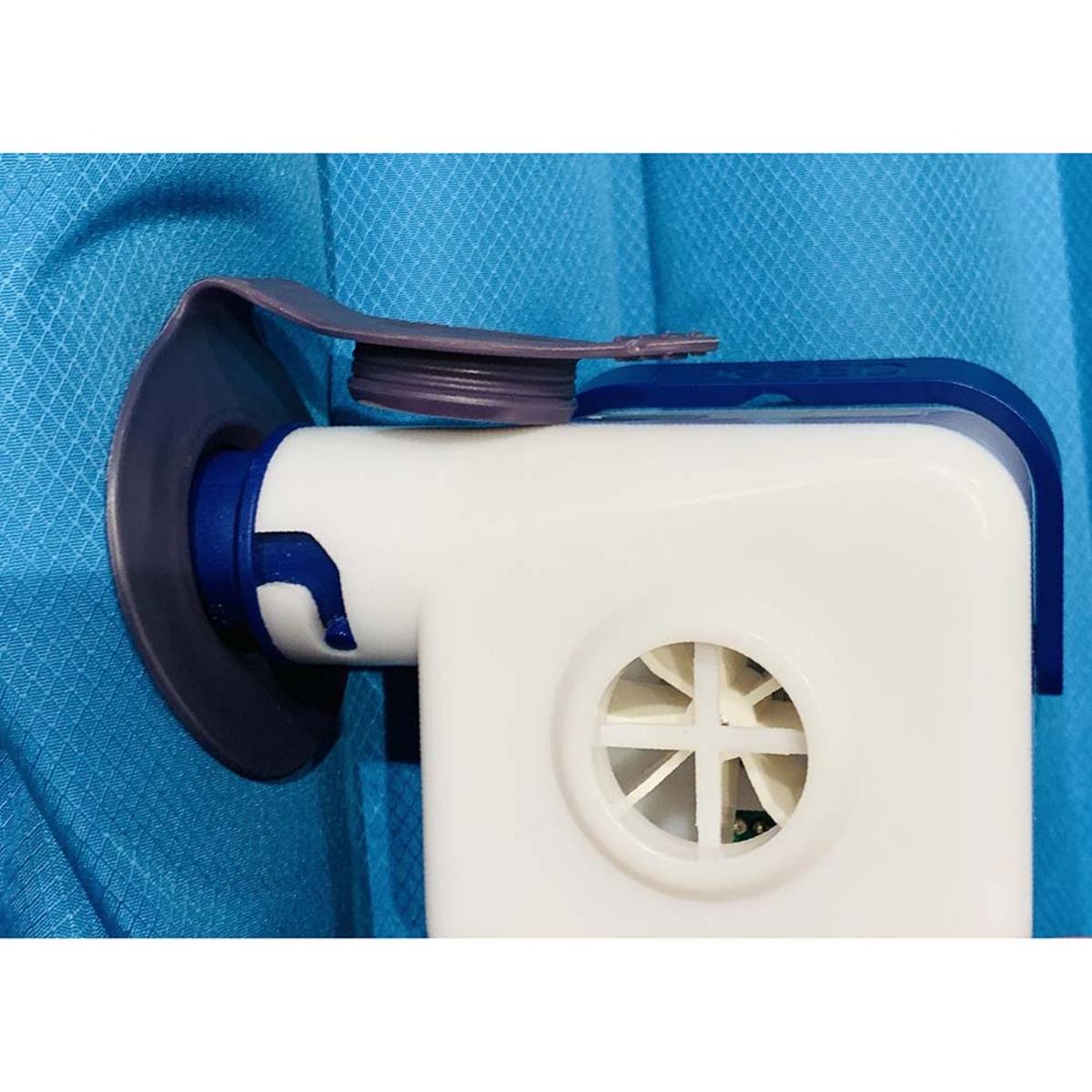  Exped Widget Electric Pump - White/Navy