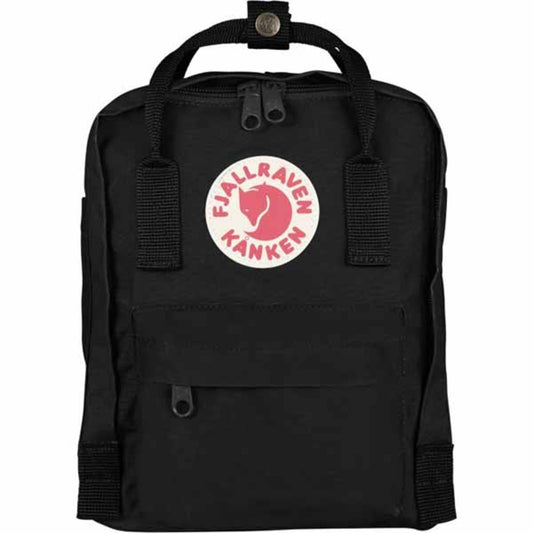  FjallRaven Kanken Mini Kids Backpack - Black