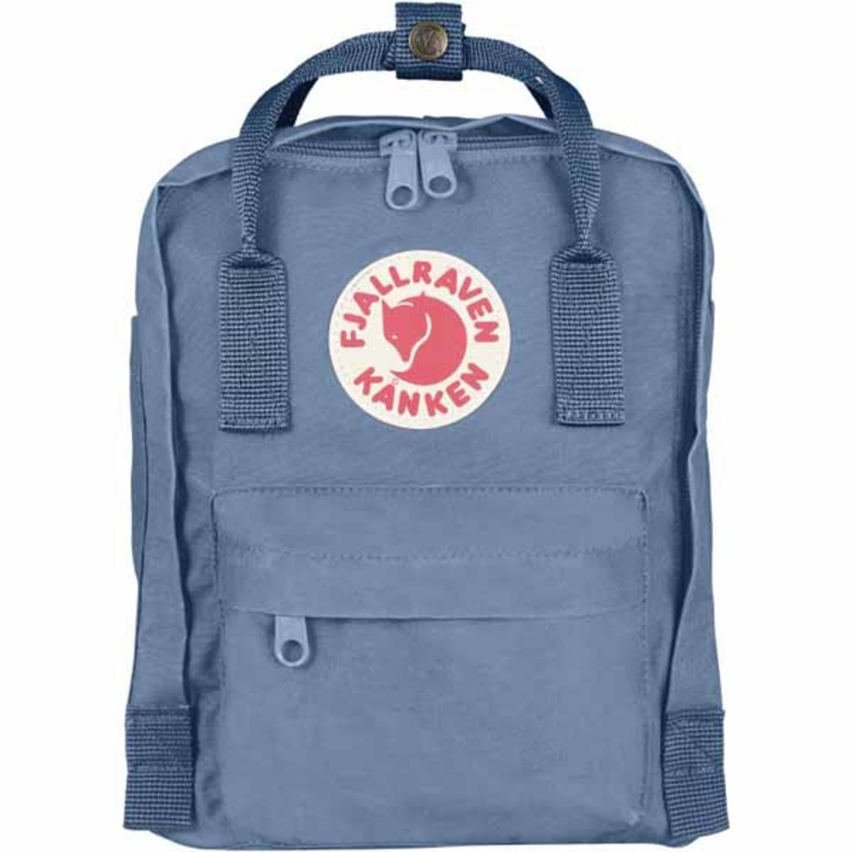  FjallRaven Kanken Mini Kids Backpack - Blue-Ridge