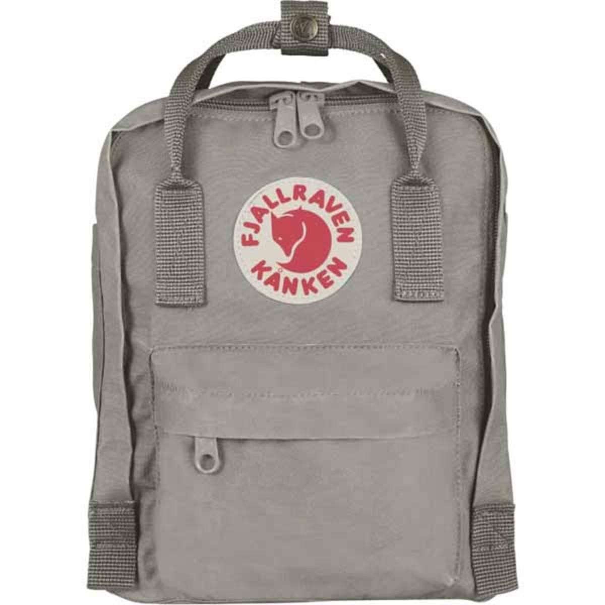  FjallRaven Kanken Mini Kids Backpack - Fog