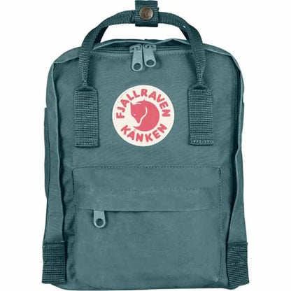  FjallRaven Kanken Mini Kids Backpack - Frost-Green