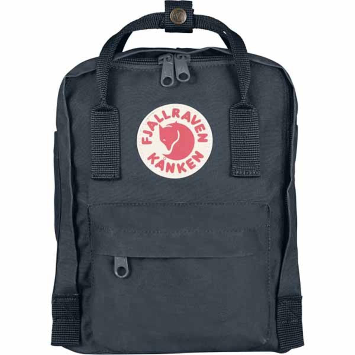  FjallRaven Kanken Mini Kids Backpack - Graphite