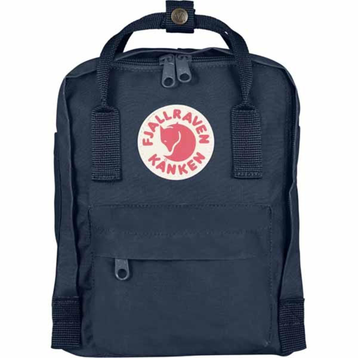  FjallRaven Kanken Mini Kids Backpack - Navy