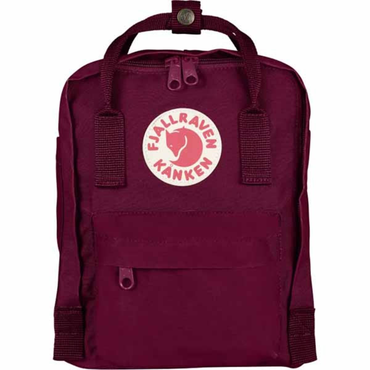  FjallRaven Kanken Mini Kids Backpack - Plum