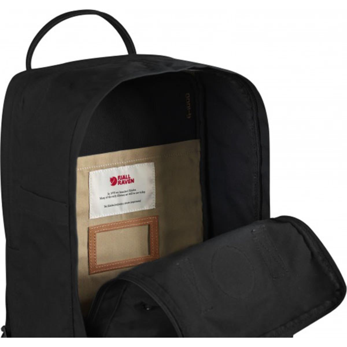  FjallRaven Kanken No. 2 Laptop 15in Black Backpack
