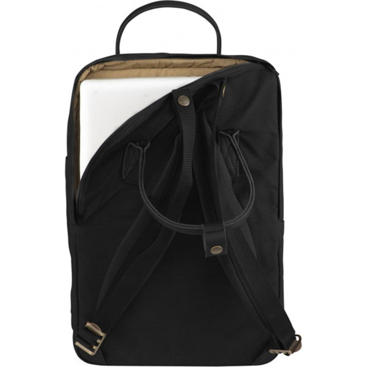  FjallRaven Kanken No. 2 Laptop 15in Black Backpack