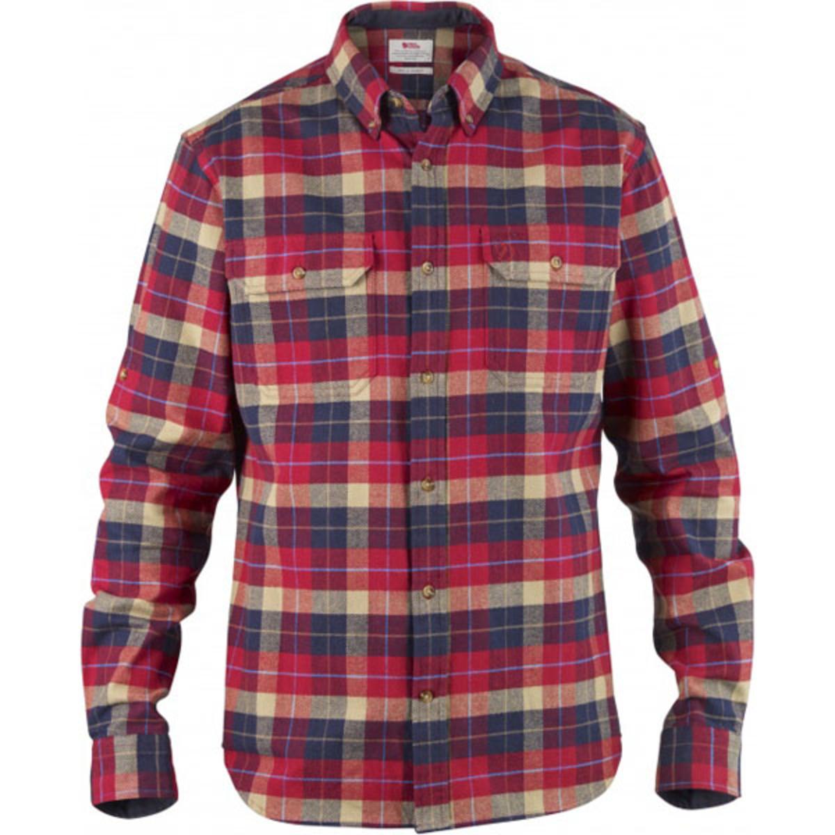  FjallRaven Mens Singi Heavy Flannel Shirt
