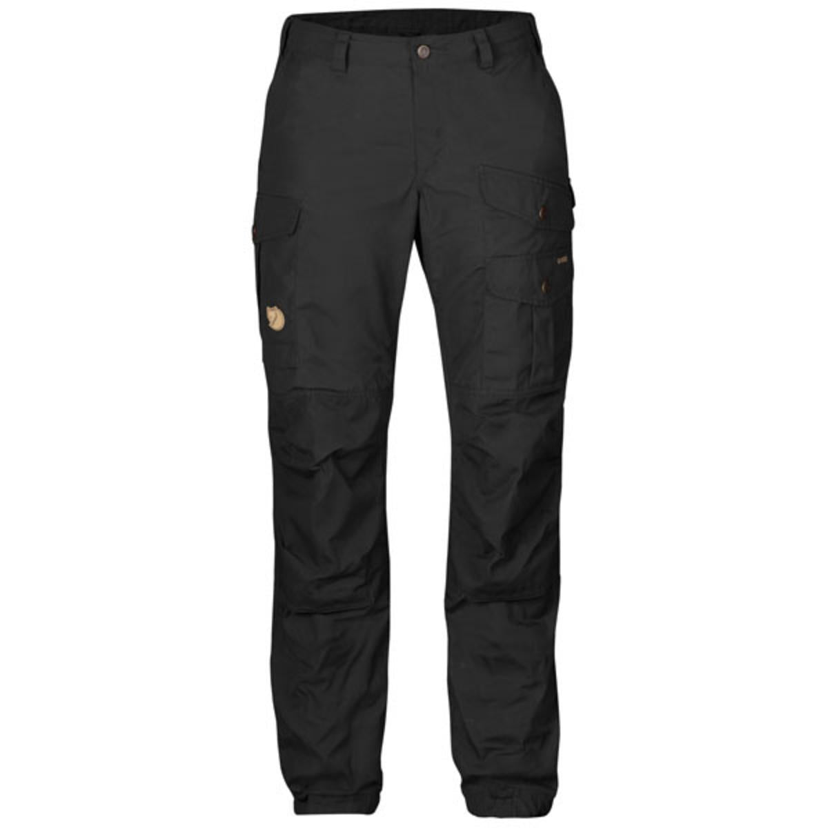  FjallRaven Womens Vidda Pro Trousers Regular - Black/Black