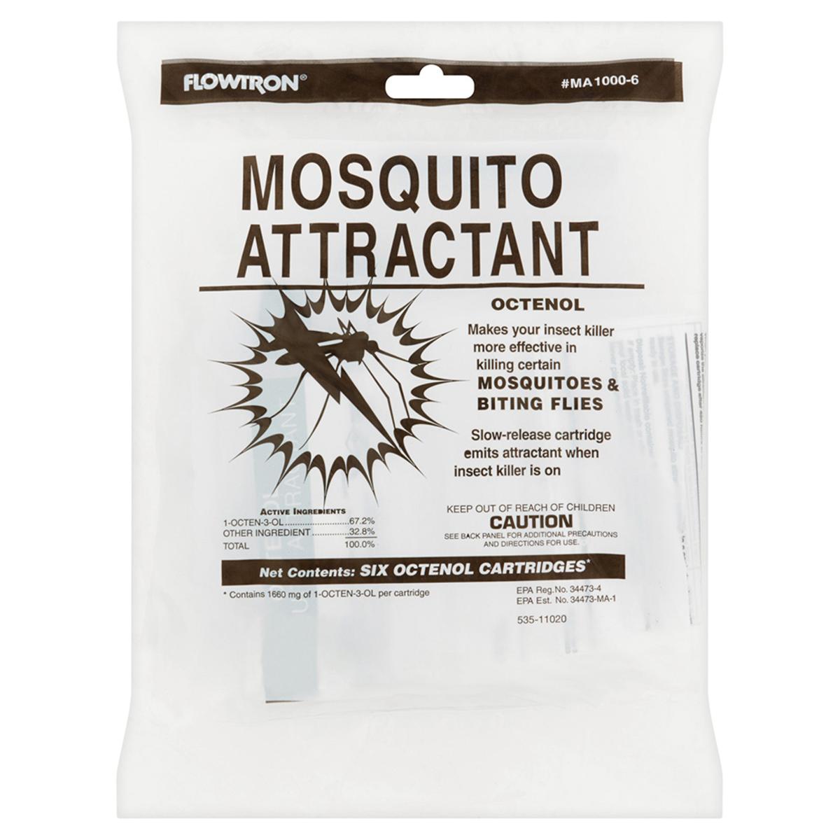  Flowtron MA1000-6 Octenol Mosquito Attractant Cartridge Six Octenol (6-Pack)