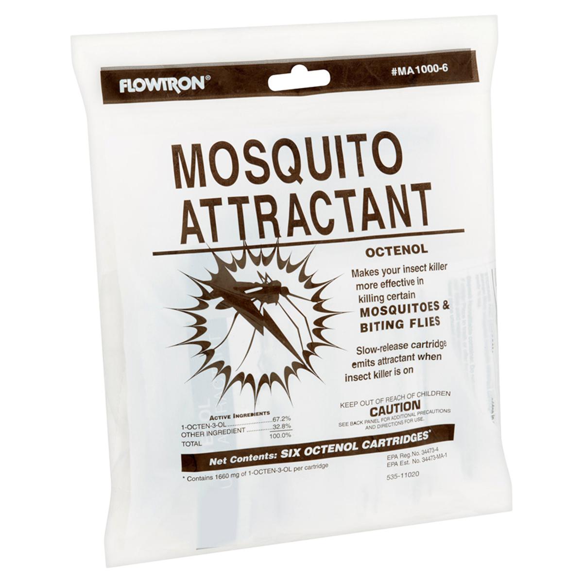  Flowtron MA1000-6 Octenol Mosquito Attractant Cartridge Six Octenol (6-Pack)