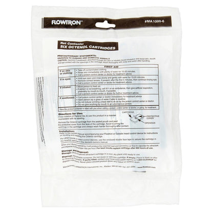  Flowtron MA1000-6 Octenol Mosquito Attractant Cartridge Six Octenol (6-Pack)