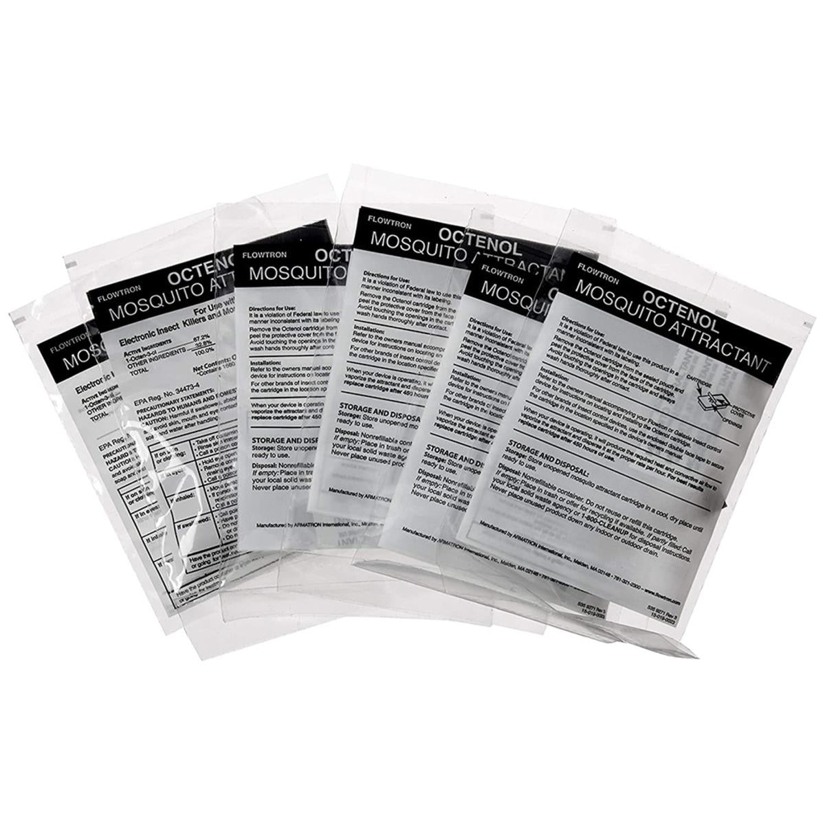  Flowtron MA1000-6 Octenol Mosquito Attractant Cartridge Six Octenol (6-Pack)