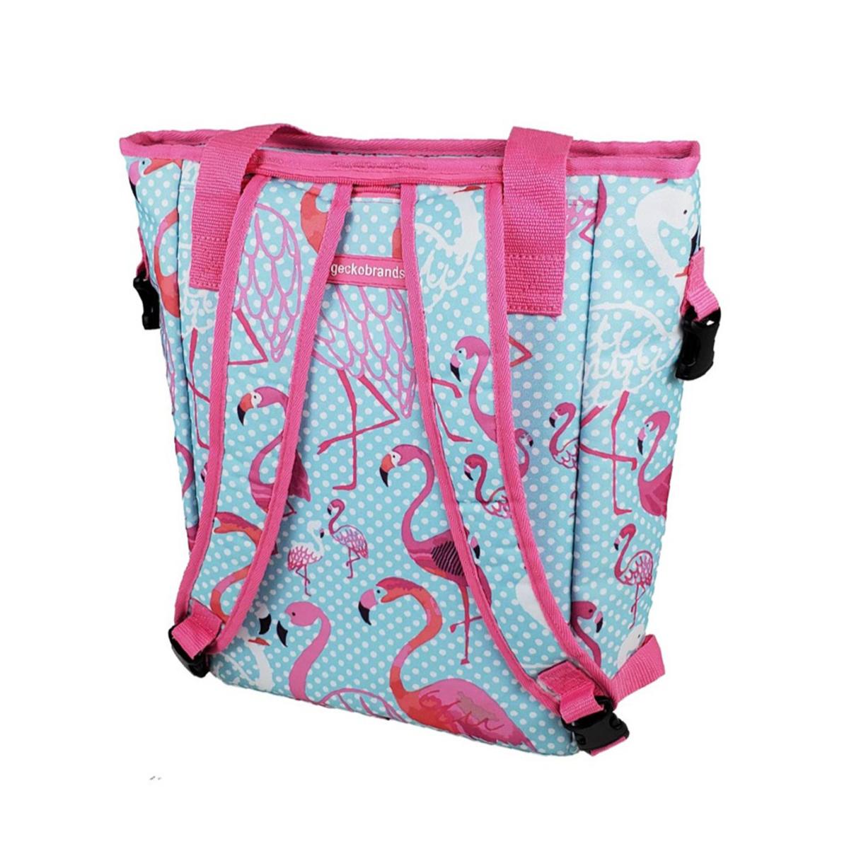  Geckobrands Convertible Tote & Backpack - Flamingo