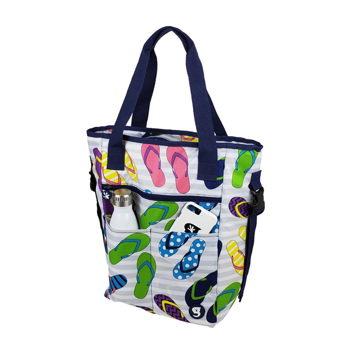 Geckobrands Convertible Tote & Backpack - Flip Flop