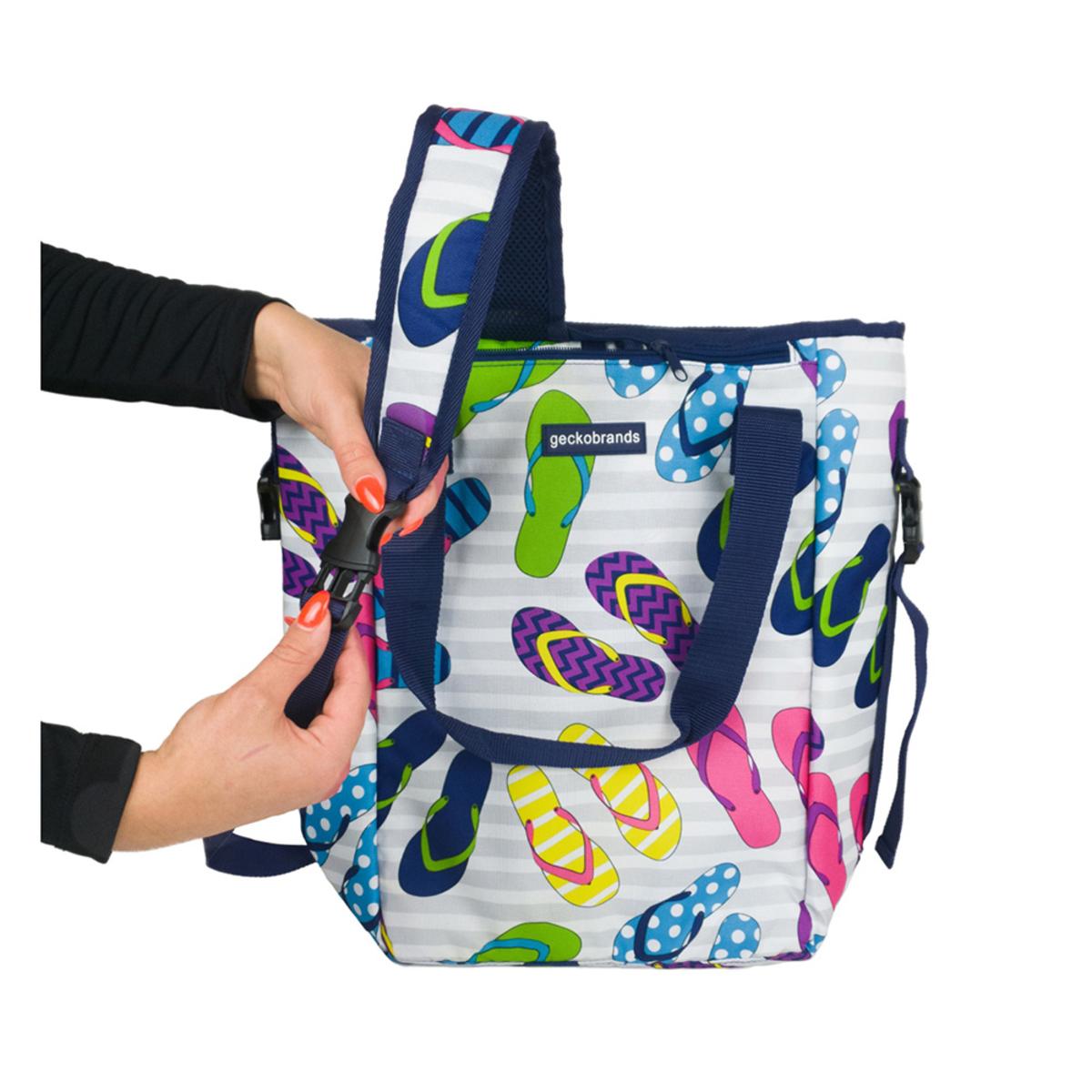  Geckobrands Convertible Tote & Backpack - Flip Flop