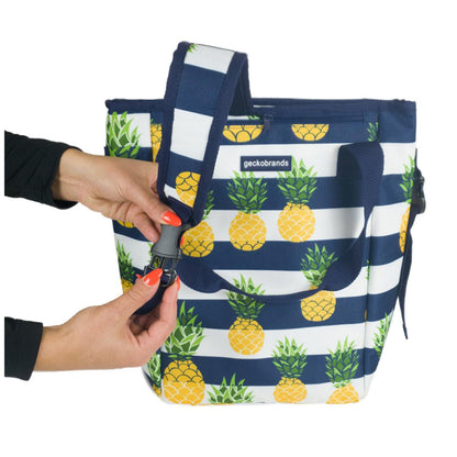  Geckobrands Convertible Tote & Backpack - Pineapple