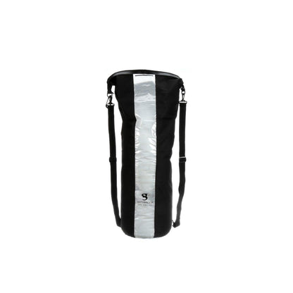 Geckobrands Durable View Dry Bag 60L - Black With Translucent Panel