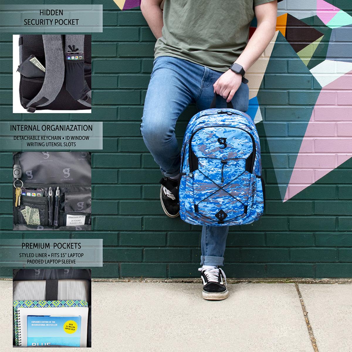  Geckobrands Impact Backpack