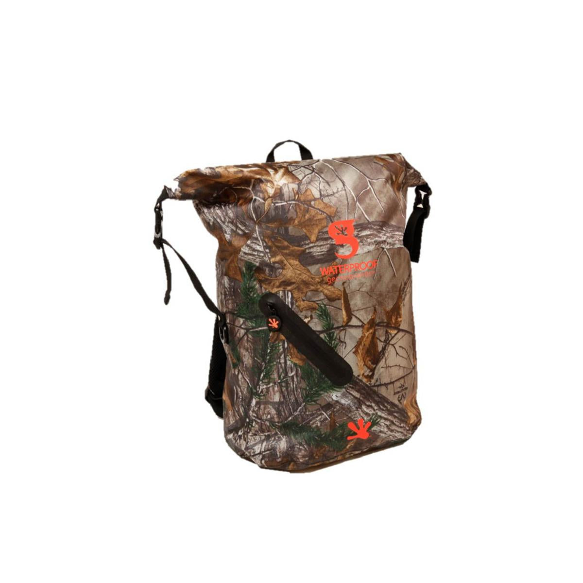  Geckobrands Lightweight 30L Waterproof Backpack - Realtree Xtra Camo