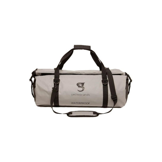  Geckobrands Waterproof 50L PVC Duffel - Grey