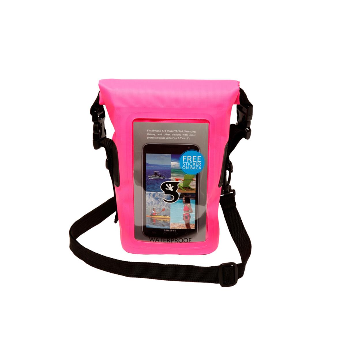  Geckobrands Waterproof Phone Tote