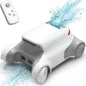  Genkinno P1 Cordless Automatic Robotic Pool Cleaner With Remote Controller For Above/In-Ground Flat Pools Up To 1614 Sq.ft.