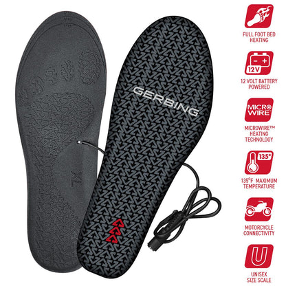  Gerbing 12V Motorcycle Heated Insoles