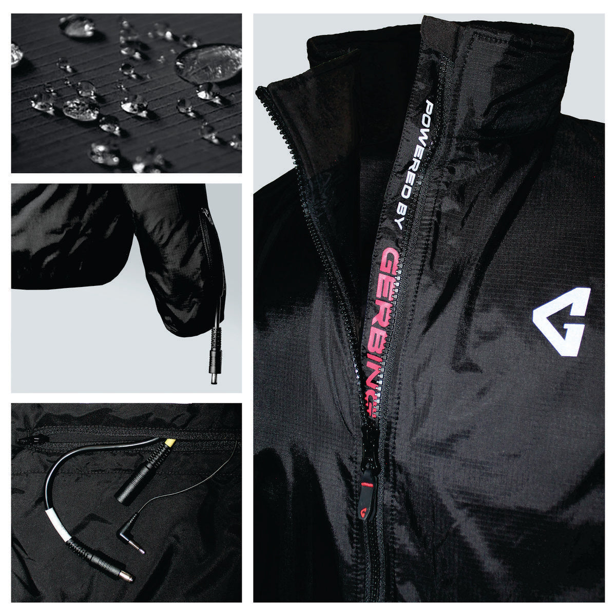  Gerbing Motorcycle Heated Clothing 12V Jacket Liner & Glove Kit