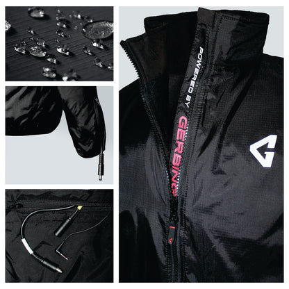  Gerbing Motorcycle Heated Clothing 12V Jacket Liner & Glove Kit