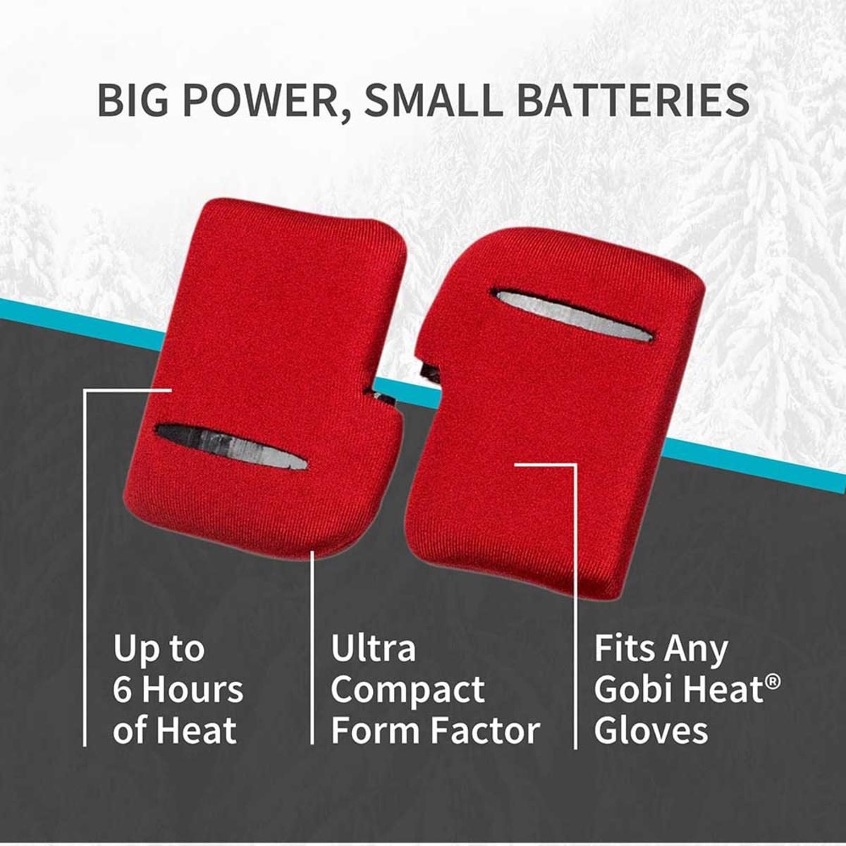  Gobi Heat Vertex Heated Ski Gloves
