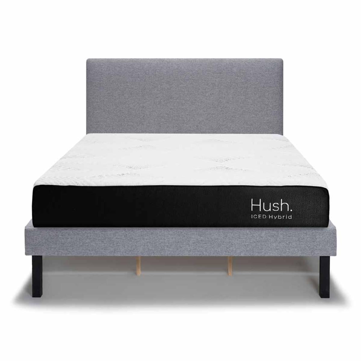  Hush 11in Smooth Top Iced Hybrid Mattress - TwinXL/White