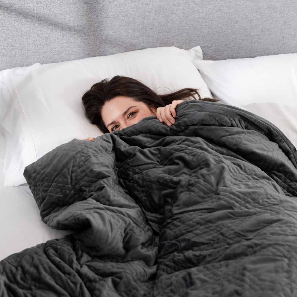  Hush 35 Lb Classic Blanket With Duvet Cover - King/94x96
