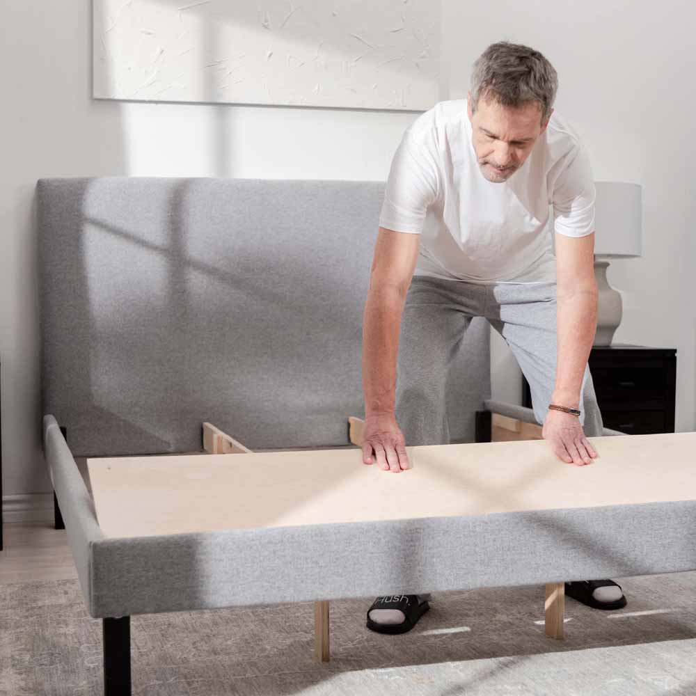  Hush Dani Bed Frame - Double/Grey