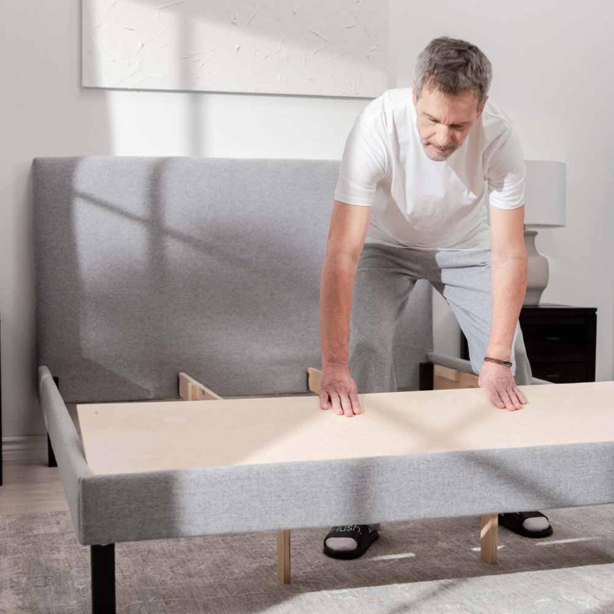  Hush Dani Bed Frame - Double/Grey