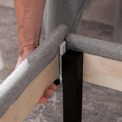  Hush Dani Bed Frame - King/Grey