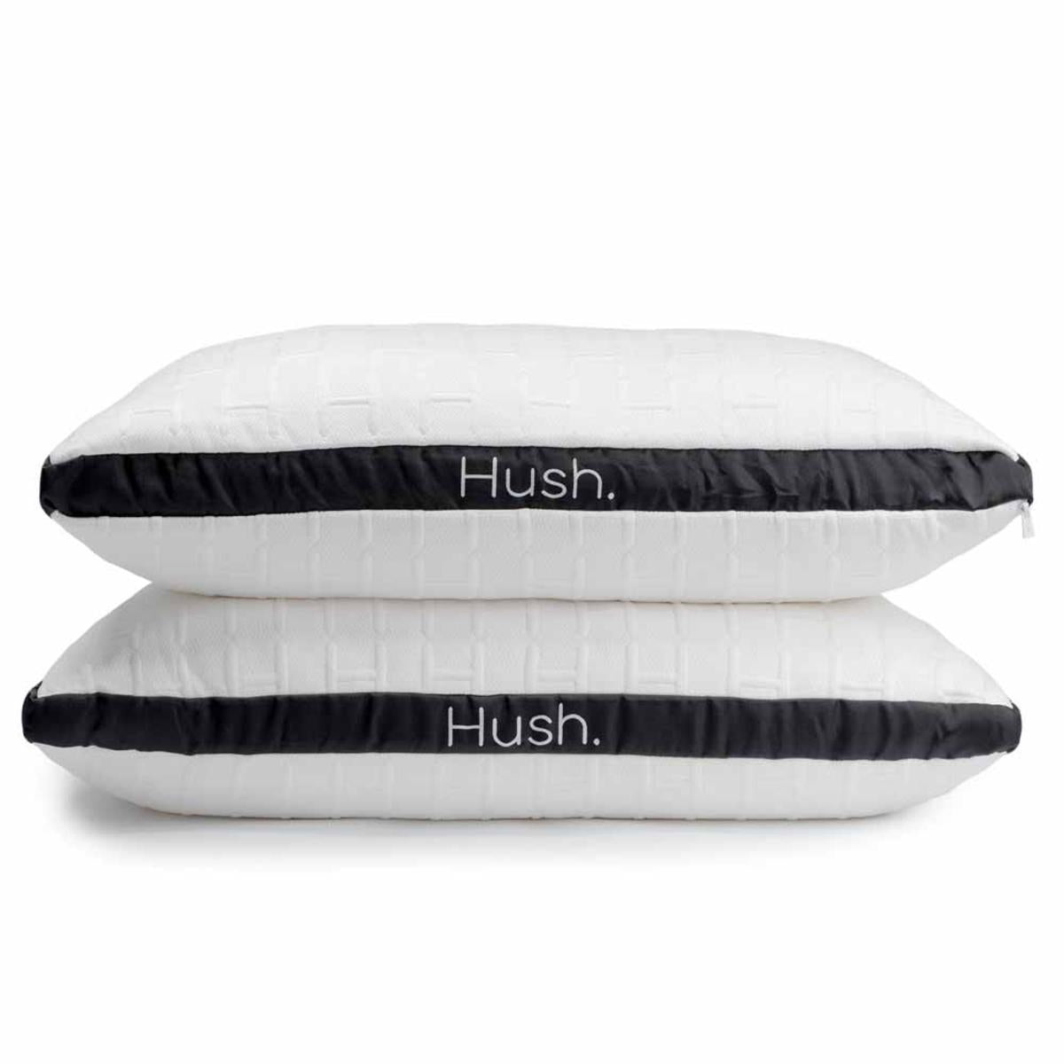  Hush Hybrid Adjustable Cooling Pillow 2 Sided - One Side Cooling, One Side Classic Stretch