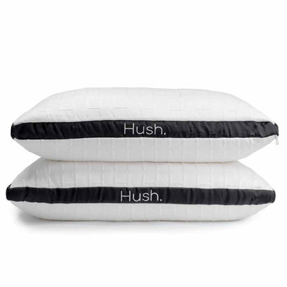  Hush Hybrid Adjustable Cooling Pillow 2 Sided - One Side Cooling, One Side Classic Stretch