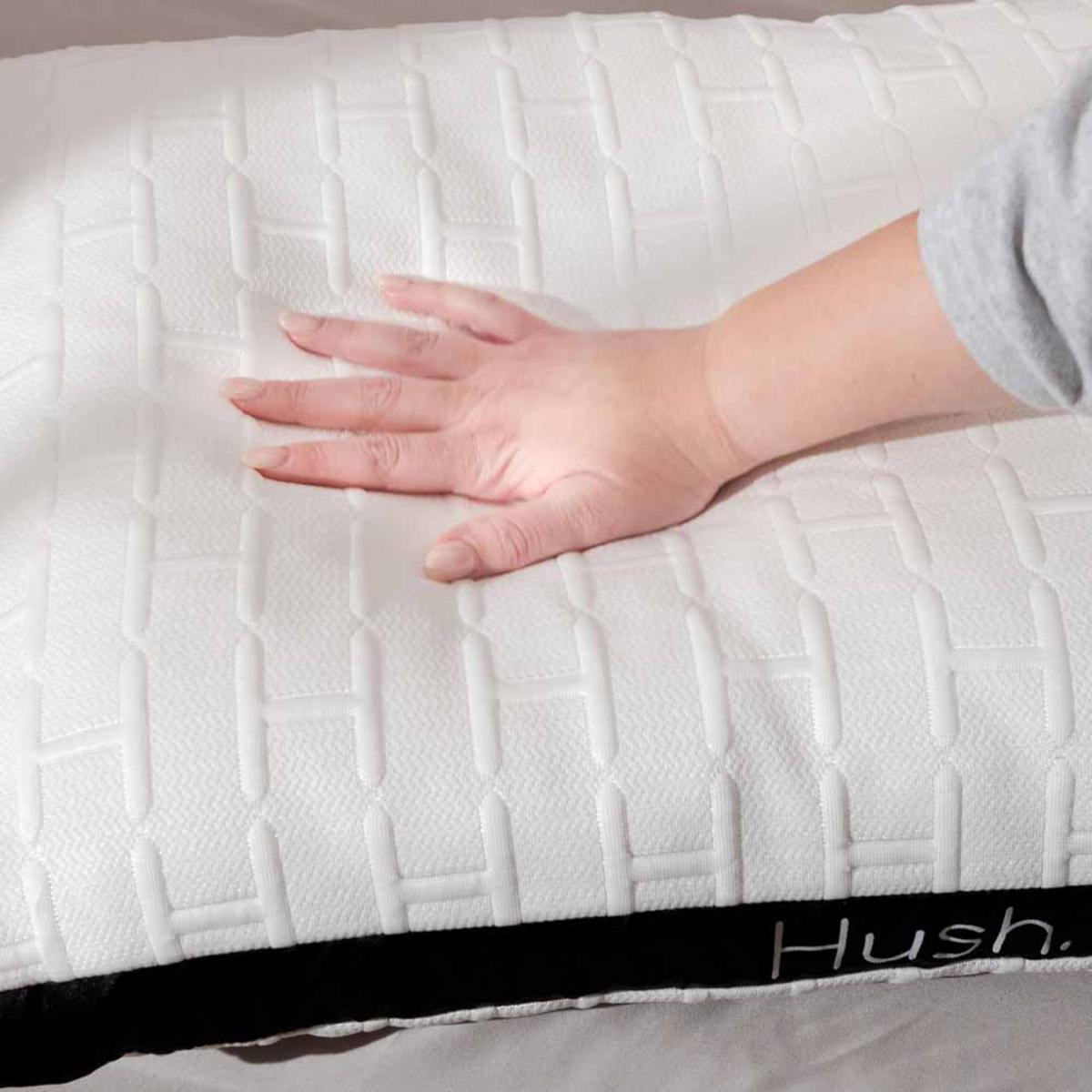  Hush Hybrid Adjustable Cooling Pillow 2 Sided - One Side Cooling, One Side Classic Stretch
